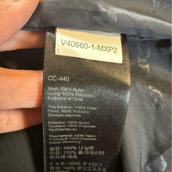 Chico's Seersucker Navy White Striped Yachtie Blazer Jacket Lightweight Size XL - Picture 8 of 10